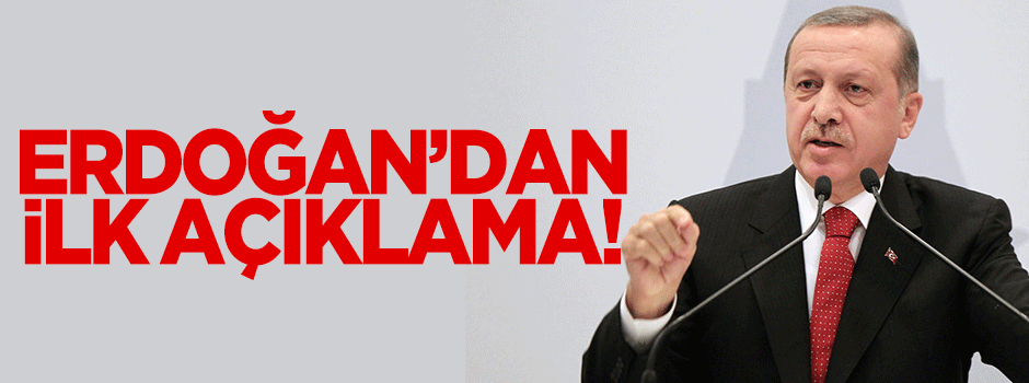 Cumhurbaşkanı Erdoğan'dan 'uçak' açıklaması