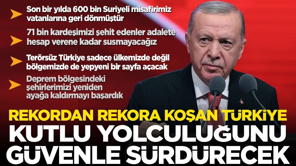Son dakika! Cumhurbaşkanı Erdoğan'dan yeni yıl mesajı