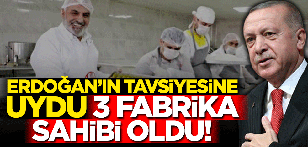 Cumhurbaşkanı Erdoğan'ın çağrısına uyan Diyarbakırlı vatandaş 3 fabrika ve 18 şubelik pastane zincirine sahip oldu