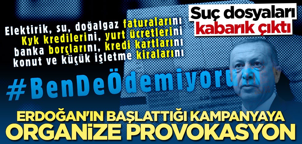 Cumhurbaşkanı Erdoğan’ın duyurduğu "Biz Bize Yeteriz" kampanyasını provoke eden hesaplar organize çıktı