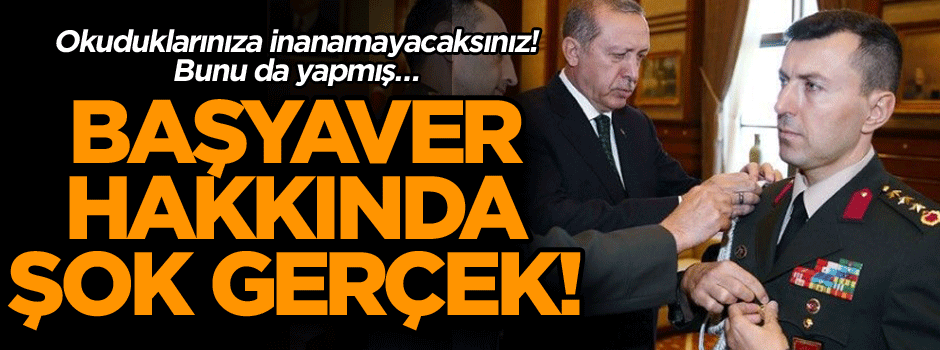 Cumhurbaşkanı Erdoğan’ın eski başyaveri hakkında şok gerçek!