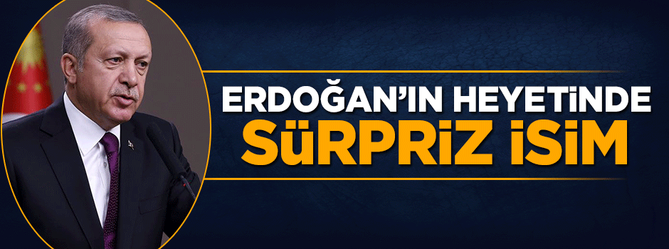 Cumhurbaşkanı Erdoğan’ın heyetinde Bakan Bekir Bozdağ da yer aldı