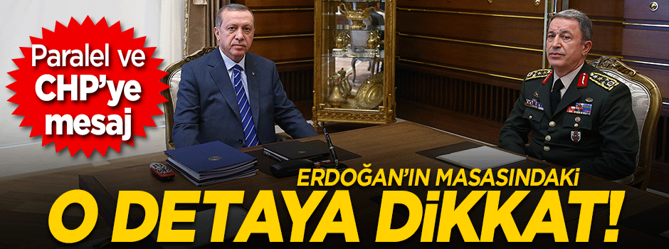 Cumhurbaşkanı Erdoğan'ın masasındaki 'Digitürk' kumandası