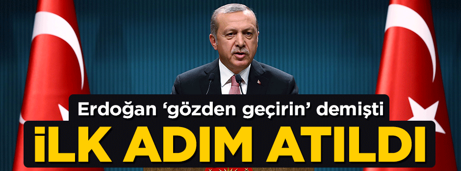 Cumhurbaşkanı Erdoğan'ın sözleri sonrası YÖK ilk adımı attı