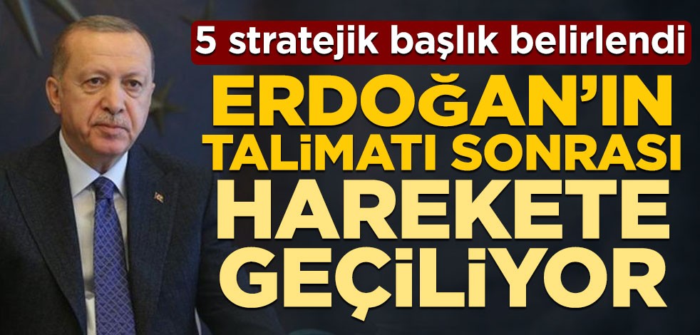 Cumhurbaşkanı Erdoğan’ın talimatı sonrası harekete geçiliyor! Cumhurbaşkanlığı Bilim Teknoloji ve Yenilik Politikaları Kurulu 5 stratejik başlığı belirledi