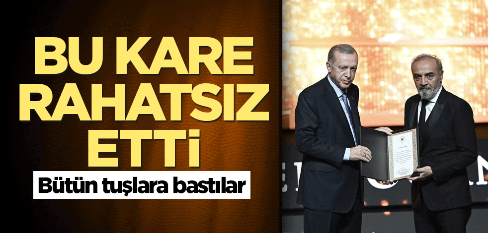 Cumhurbaşkanı Erdoğan'ın Yılmaz Erdoğan'a ödül vermesi bazı kesimleri rahatsız etti!