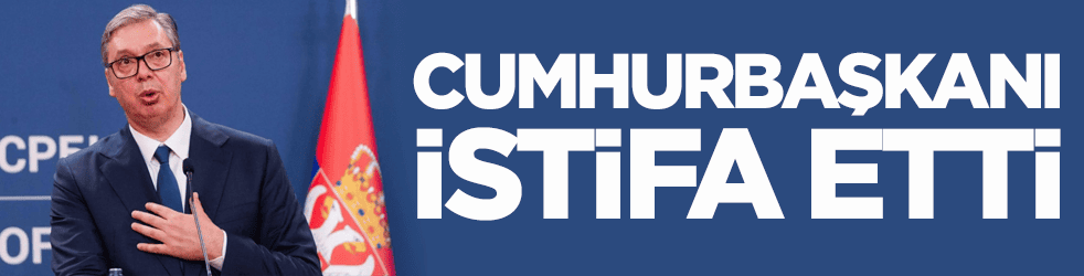Cumhurbaşkanı istifa etti: Bana en yüce görevi ve sorumluluğu verdiniz