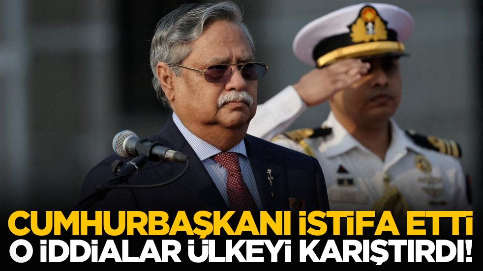 Cumhurbaşkanı istifa etti! O iddialar ülkeyi karıştırdı