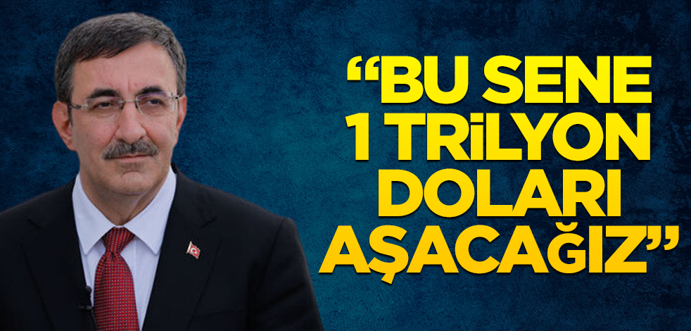 Cumhurbaşkanı Yardımcısı Cevdet Yılmaz: OVP'de de bu sene ilk defa 1 trilyon doları aşıyoruz