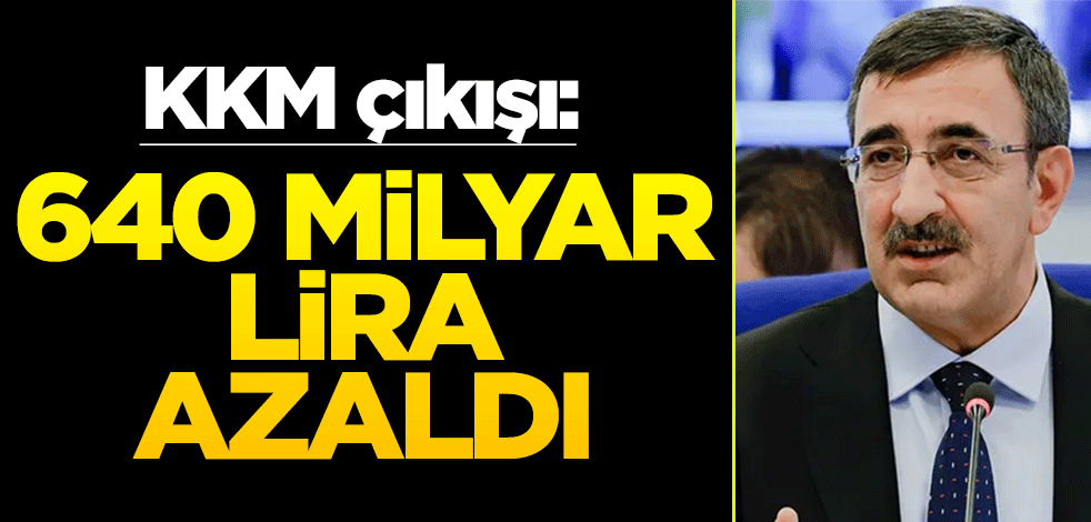 Cumhurbaşkanı Yardımcısı Cevdet Yılmaz'dan Kur Korumalı Mevduat açıklaması! "640 milyar lira azaldı"
