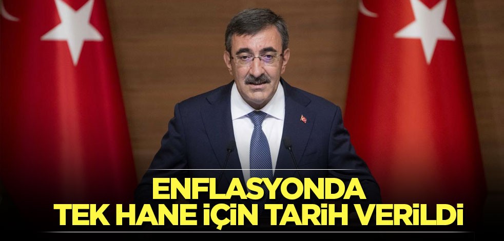 Cumhurbaşkanı Yardımcısı Yılmaz enflasyonda tek hane için tarih verdi