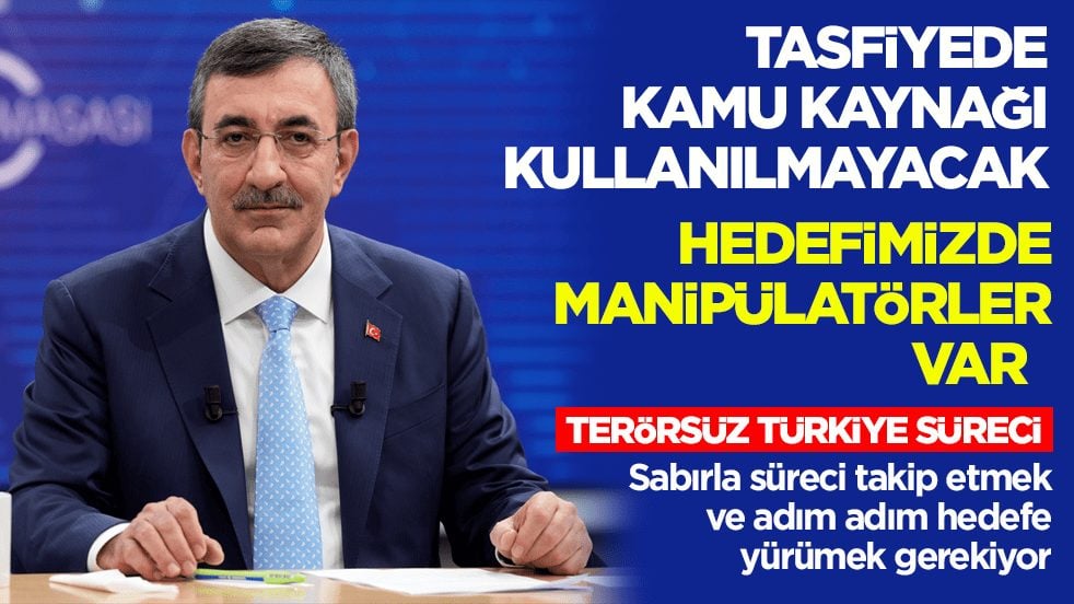 Cumhurbaşkanı Yardımcısı Yılmaz’dan fon soruşturma açıklaması: Tasfiyede kamu kaynağı kullanılmayacak