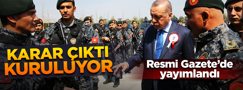Cumhurbaşkanlığı için bir ilk: Resmi Gazete'de yayımlandı