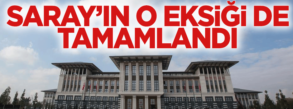 Cumhurbaşkanlığı Külliyesi Camisi yarın açılıyor