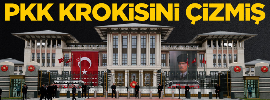 Cumhurbaşkanlığı Külliyesi'nin krokisini çizmişler!