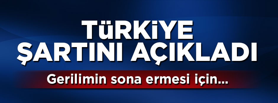 Cumhurbaşkanlığı Sözcüsü İbrahim Kalın açıkladı: Gerilimin sona ermesi için...