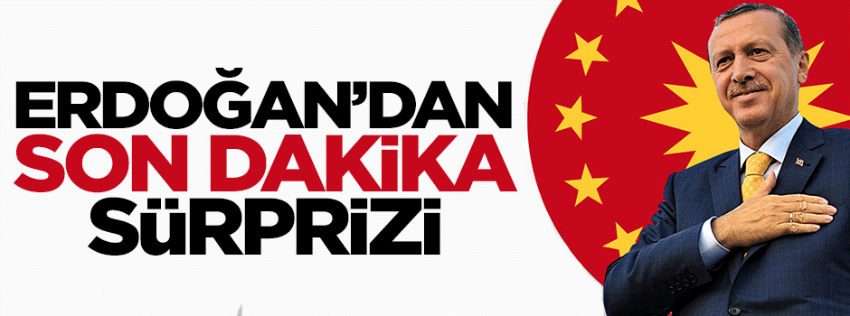 Cumhurbaşkanlığı'nda son dakika iptali