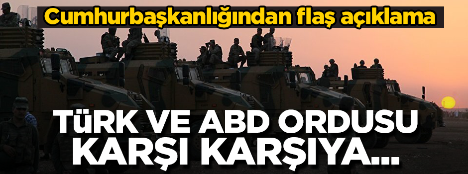Cumhurbaşkanlığından Afrin açıklaması: Bölgeyi işgal etmiyoruz