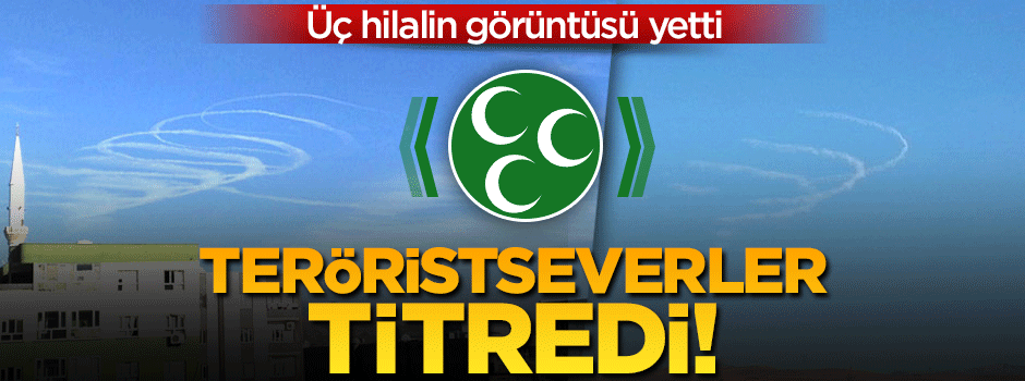 Cumhuriyet Cizre'de uçakların manevrasını üç hilal sandı