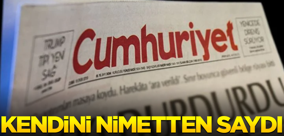 Cumhuriyet kendini nimetten saydı
