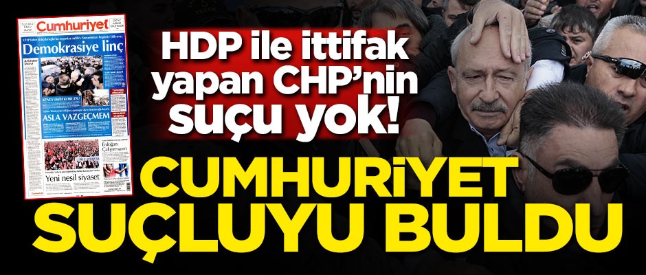 Cumhuriyet, Kılıçdaroğlu'na saldırı üzerinden hükümeti suçladı