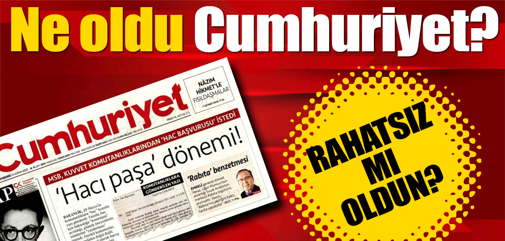 Cumhuriyet, komutanlara Hac kontenjanı ayrılmasına tepki gösterdi