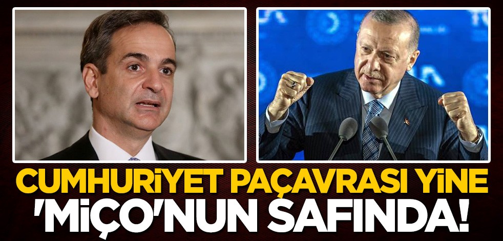 Cumhuriyet paçavrası Miço'nun safında