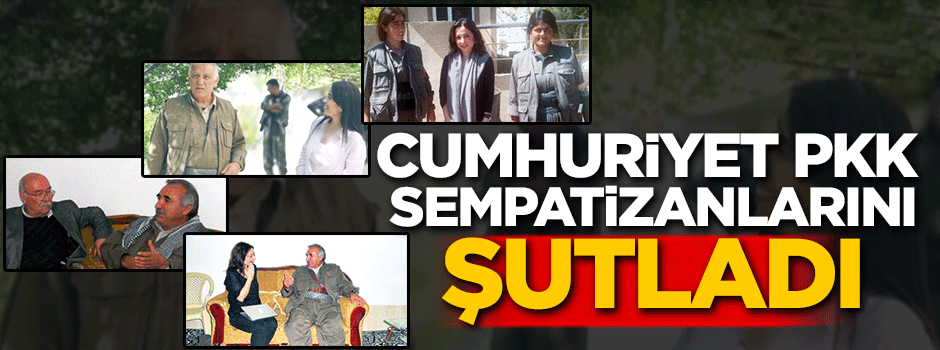 Cumhuriyet PKK sempatizanlarını şutladı!