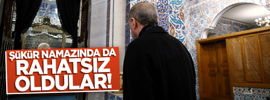 Cumhuriyet şükür namazından da rahatsız oldu!