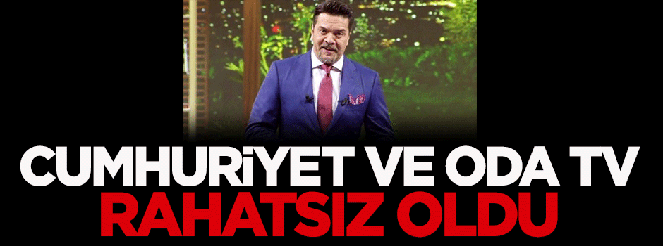 Cumhuriyet ve Oda TV rahatsız oldu