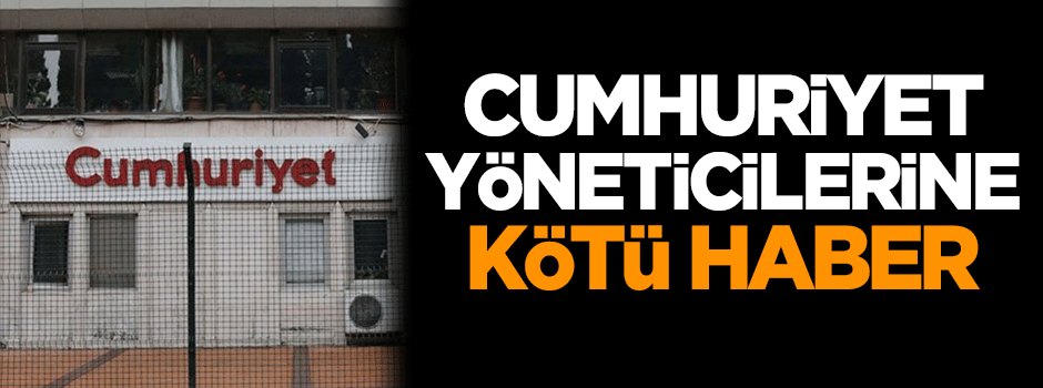 Cumhuriyet yöneticilerine şok