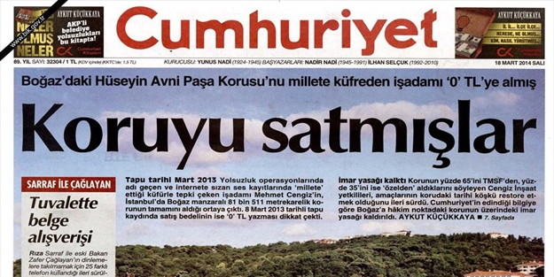 Cumhuriyet'in haberi yalan çıktı