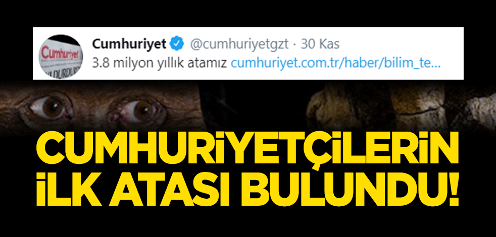 Cumhuriyetçilerin ilk atası bulundu!