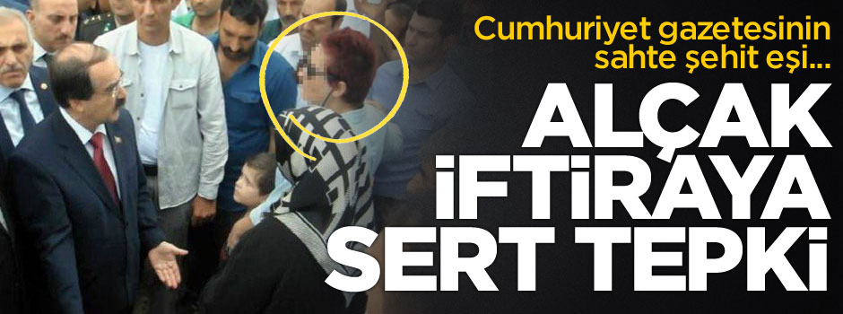 Cumhuriyet'in iftira haberine şehit ve gazi derneklerinden sert tepki!