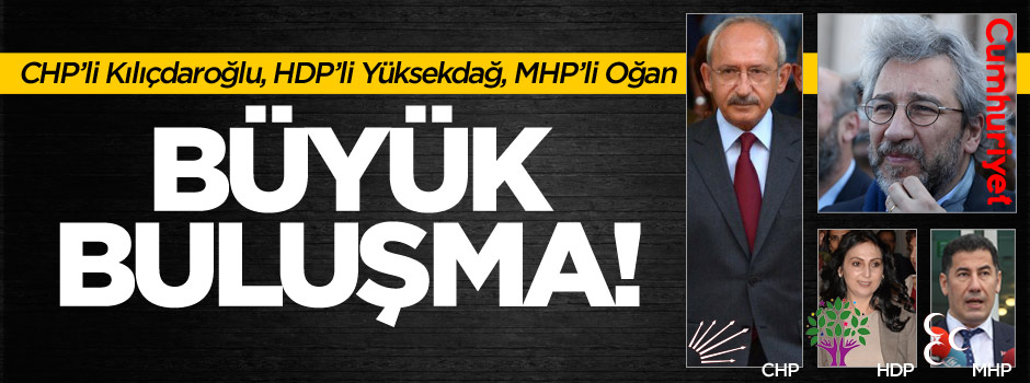 Cumhuriyet'in resepsiyonunda bir araya geldiler!