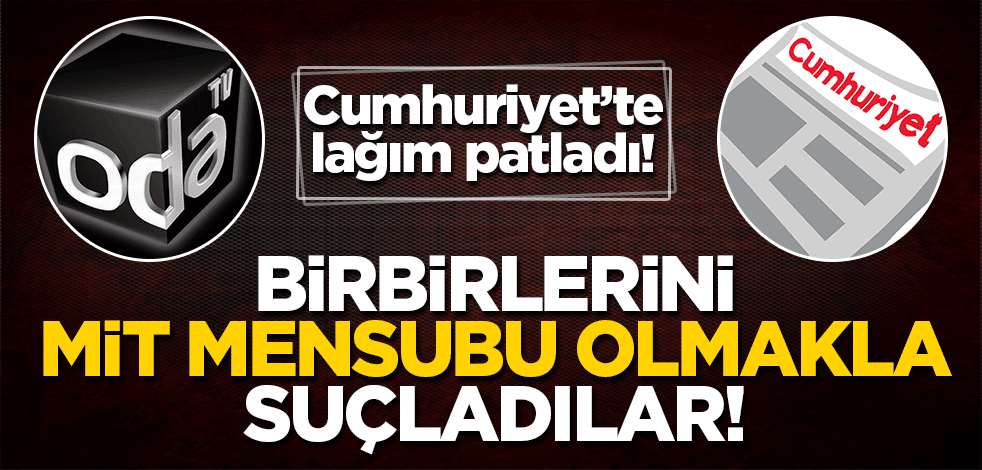 Cumhuriyet'te lağım patladı! MİT mensubu gazeteciyi öğrenip çalıştırmaya devam etmişler