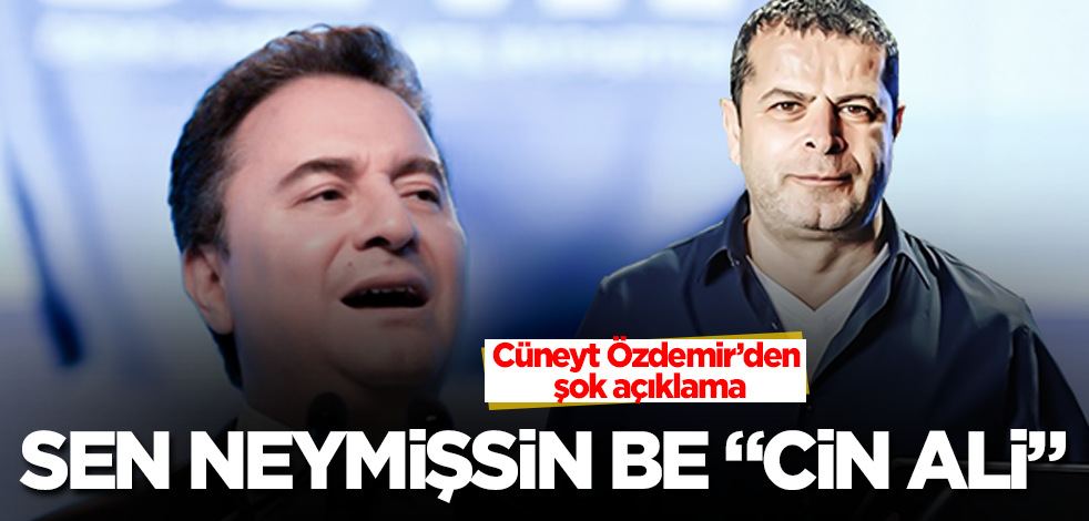 Cüneyt Özdemir'den şok Babacan açıklaması! Sen neymişsin be "Cin Ali"