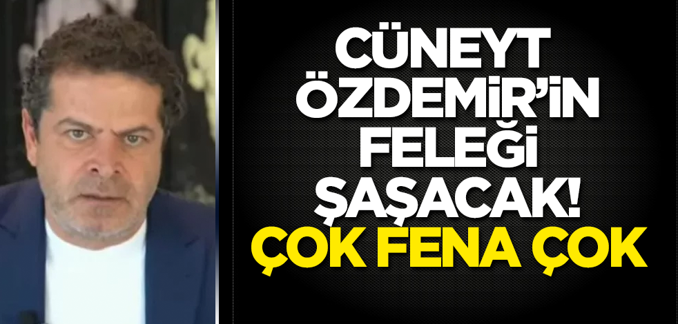 Cüneyt Özdemir’in feleği şaşacak! Çok fena çok