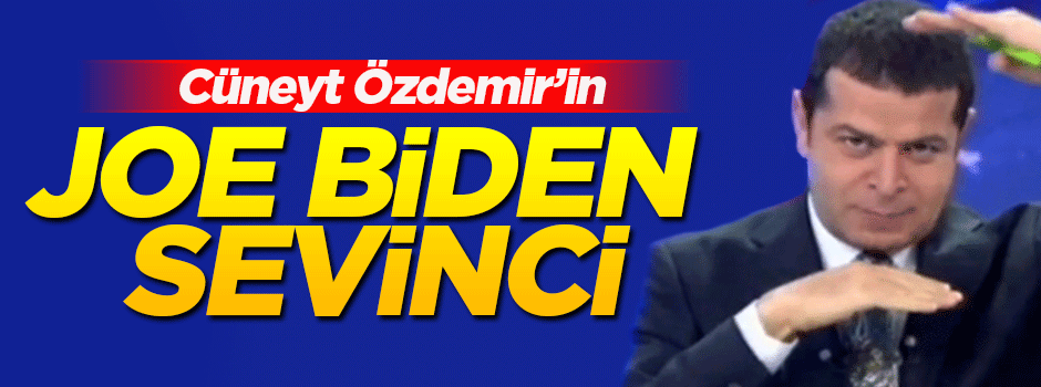 Cüneyt Özdemir'in Joe Biden sevinci!