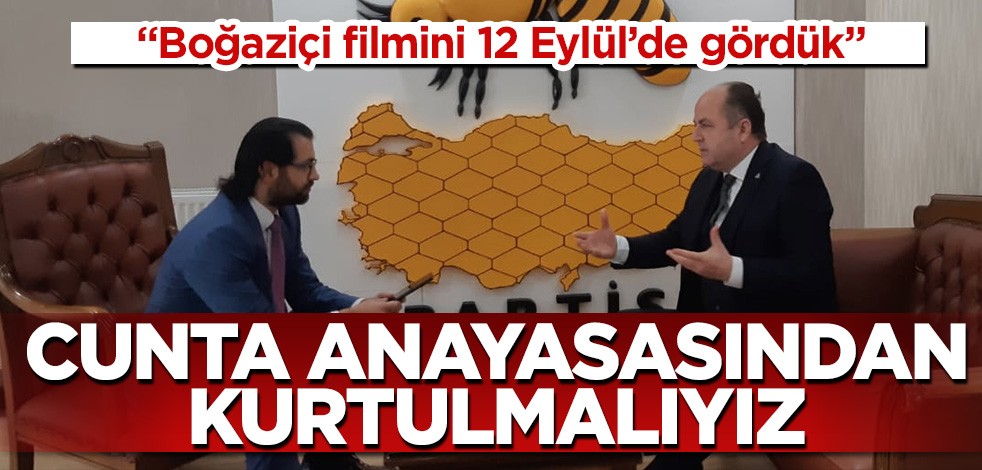 Cunta anayasasından kurtulmalıyız