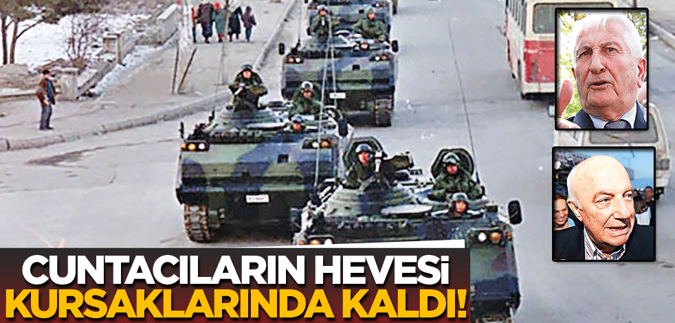 Cuntacıların hevesleri kursaklarında kaldı!