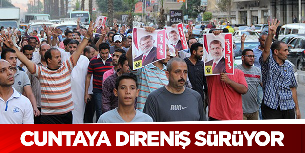 Cuntaya direniş sürüyor