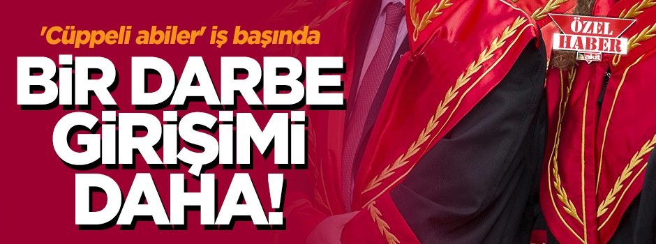 'Cüppeli abiler' idari yargıda iş başında