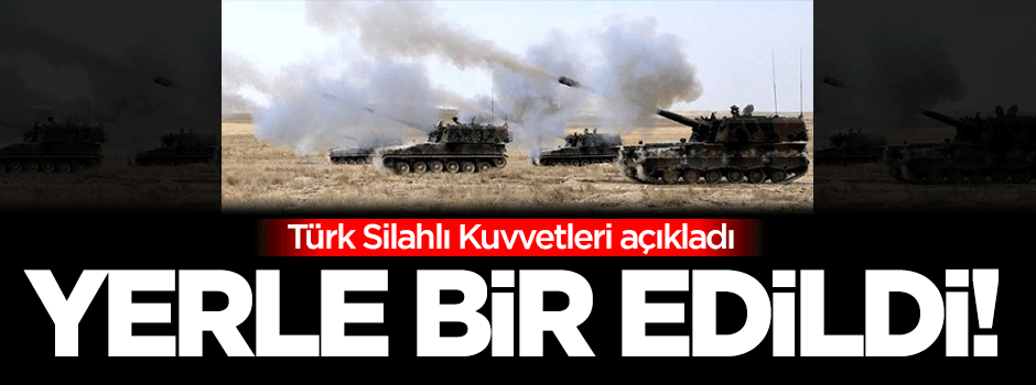 DAEŞ hedefleri yerle bir edildi
