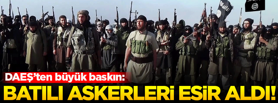 DAEŞ, İngiliz ve İtalyan askerlerini pusuya düşürdü