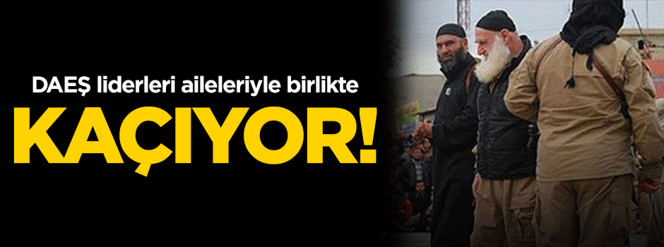 DAEŞ liderleri aileleriyle birlikte Musul'a taşınıyor