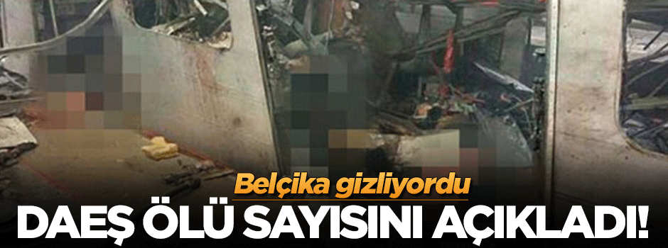 DAEŞ saldırıyı üstlendiği açıklamada asıl ölü sayısının saklandığını duyurdu
