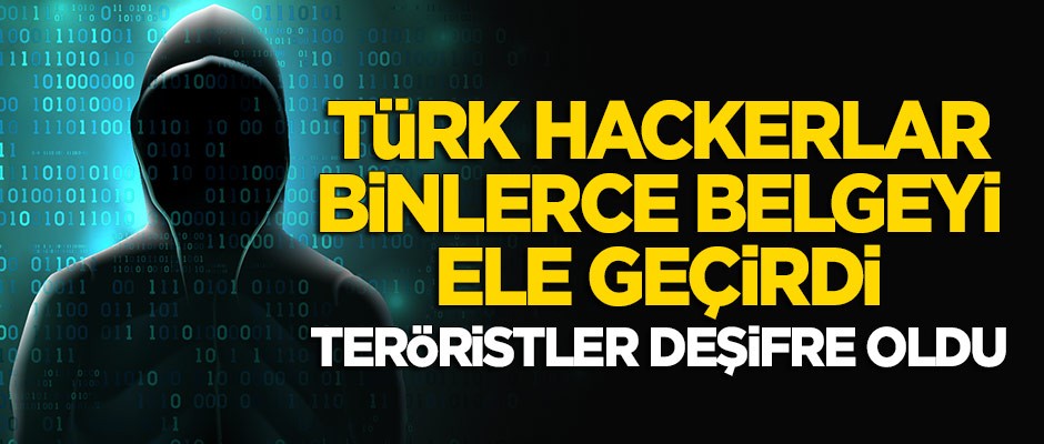 DAEŞ'e büyük şok! Türk hackerlar binlerce belgeyi ele geçirdi, teröristler deşifre oldu!