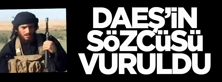 DAEŞ'in sözcüsü vuruldu