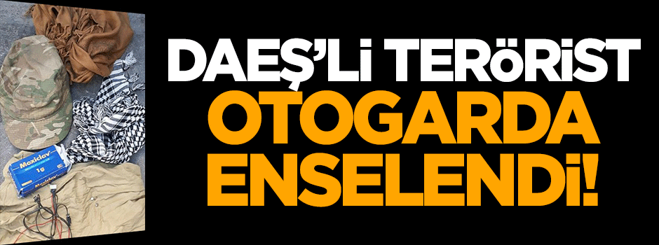 DAEŞ'li terörist otogarda enselendi